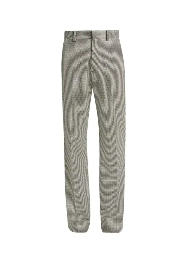 AMIRI Men's MA Fit Houndstooth Sequin Trousers