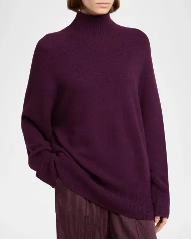 Giorgio Armani Long Cashmere Turtleneck Sweater | Thumbnail 4 Giorgio Armani Long Cashmere Turtleneck Sweater | Thumbnail 4