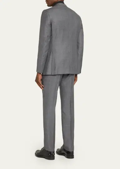 Zegna Men's Trofeo Wool Suit | Thumbnail 3 Zegna Men's Trofeo Wool Suit | Thumbnail 3