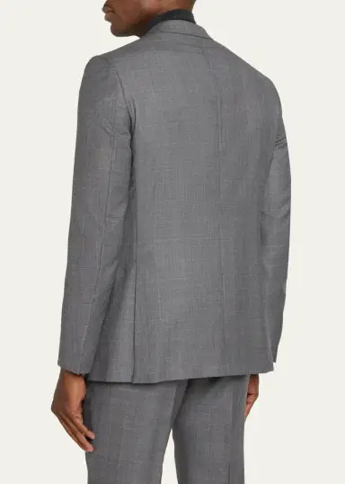 Zegna Men's Trofeo Wool Suit | Thumbnail 5 Zegna Men's Trofeo Wool Suit | Thumbnail 5