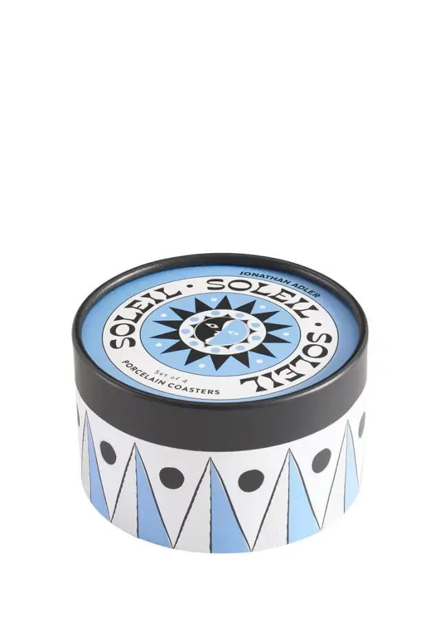 Jonathan Adler Soleil Coasters, Set of 4