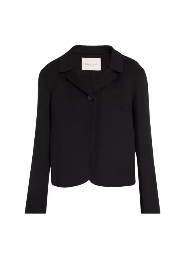 Lafayette 148 New York Boxy Wool-Cashmere Blazer