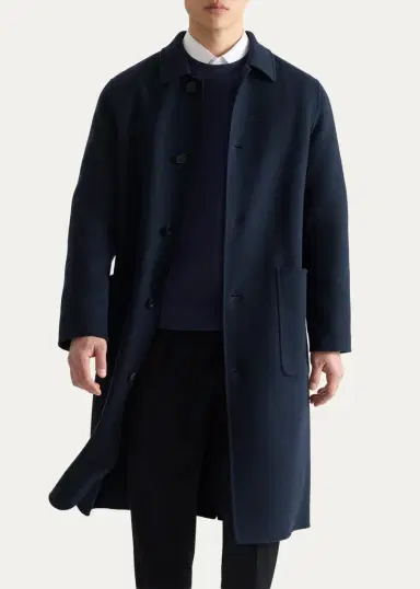Mackage Men's Beckett Handmade Wool Overcoat | Thumbnail 8
