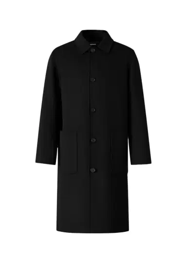 Mackage Men's Beckett Handmade Wool Overcoat | Thumbnail 1