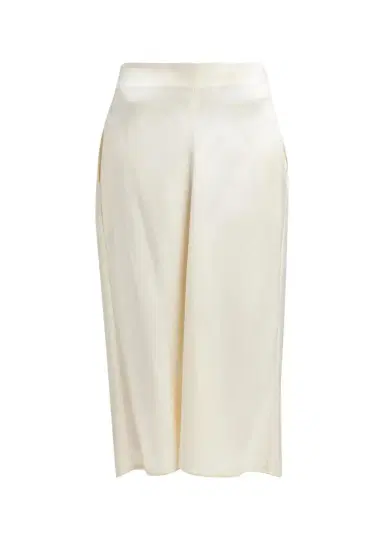 Bottega Veneta V-Waist Satin Midi Skirt | Thumbnail 1 Bottega Veneta V-Waist Satin Midi Skirt | Thumbnail 1