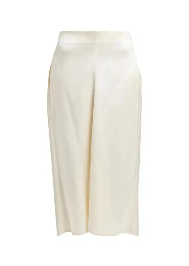 Bottega Veneta V-Waist Satin Midi Skirt
