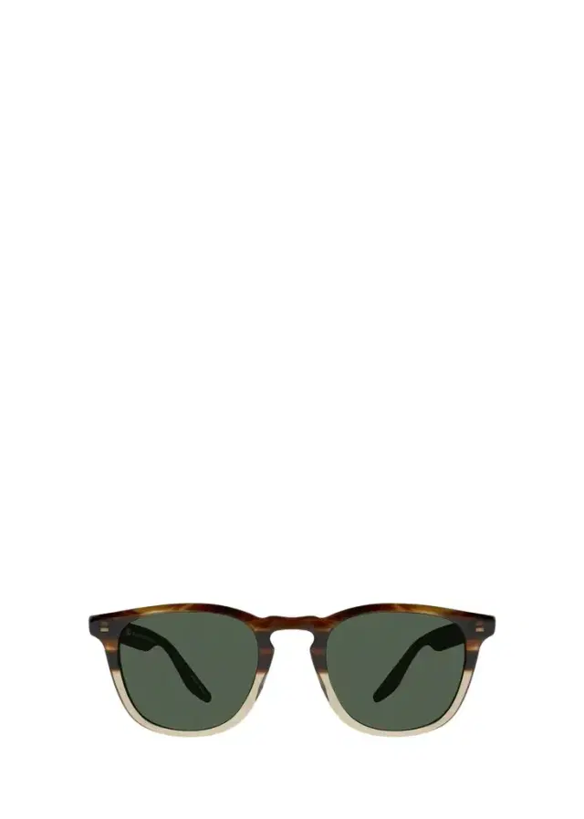 BARTON PERREIRA Men's Dino Acetate Keyhole-Bridge Square Sunglasses
