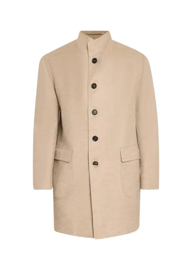 Cesare Attolini Men's Cashmere Flap-Pocket Carcoat
