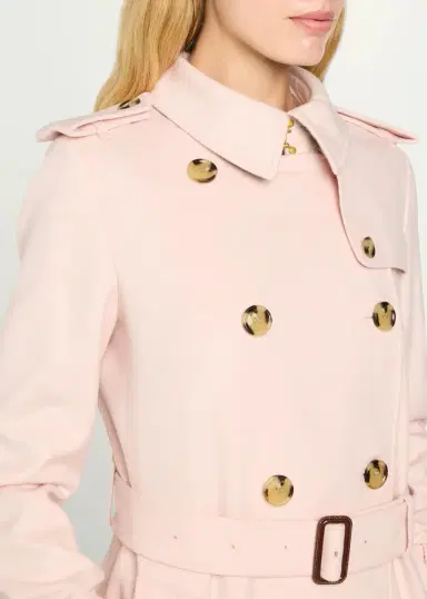 Burberry Kensington Double-Breasted Trench Coat in Brushed Cashmere | Thumbnail 5 Burberry Kensington Double-Breasted Trench Coat in Brushed Cashmere | Thumbnail 5