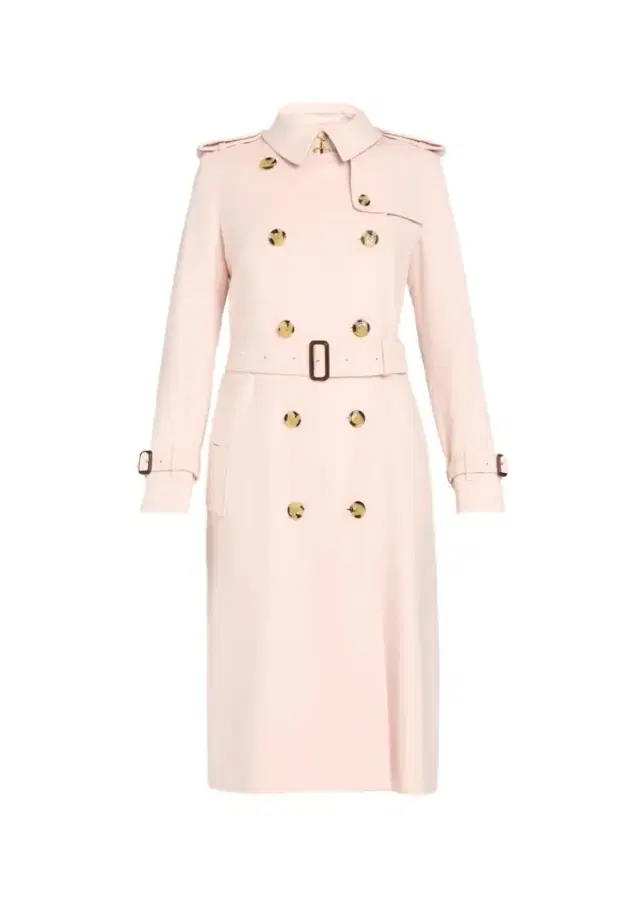 Burberry Kensington Double-Breasted Trench Coat in Brushed Cashmere