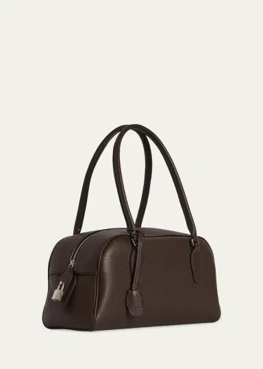 The Row India East-West Shoulder Bag in Grain Leather | Thumbnail 2 The Row India East-West Shoulder Bag in Grain Leather | Thumbnail 2