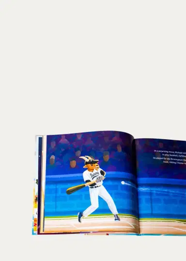 The Goat Academy "Michael Jordan, The GOAT" Hardcover Book | Thumbnail 2