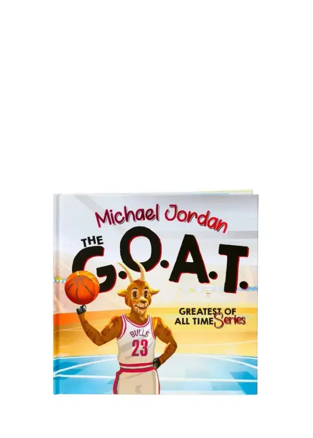 The Goat Academy "Michael Jordan, The GOAT" Hardcover Book