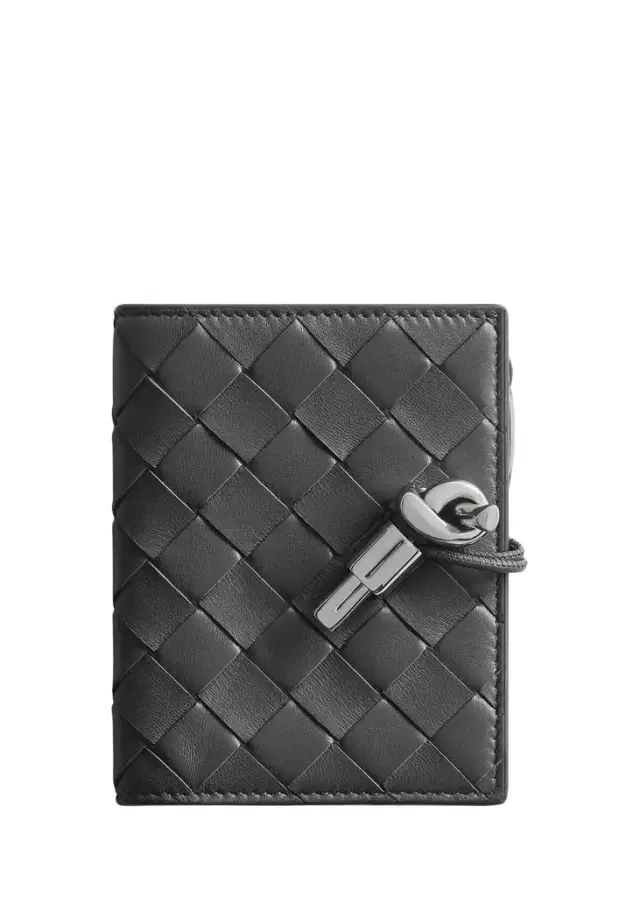 Bottega Veneta Andiamo Slim Bifold Leather Wallet