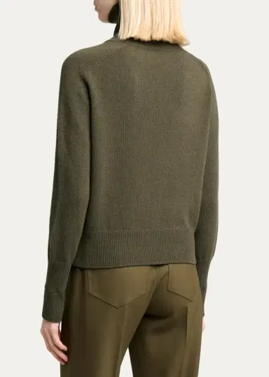 Victoria Beckham Marie Merino Wool Turtleneck Sweater | Thumbnail 3 Victoria Beckham Marie Merino Wool Turtleneck Sweater | Thumbnail 3