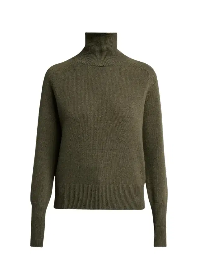 Victoria Beckham Marie Merino Wool Turtleneck Sweater