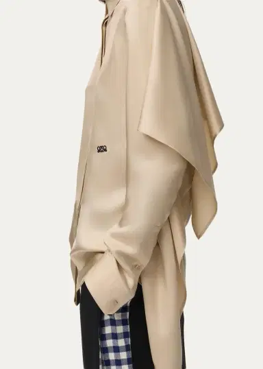 Loewe Silk-Blend Cape Shirt | Thumbnail 5 Loewe Silk-Blend Cape Shirt | Thumbnail 5