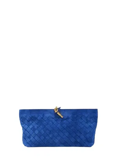 Bottega Veneta Andiamo Suede Clutch | Thumbnail 1 Bottega Veneta Andiamo Suede Clutch | Thumbnail 1