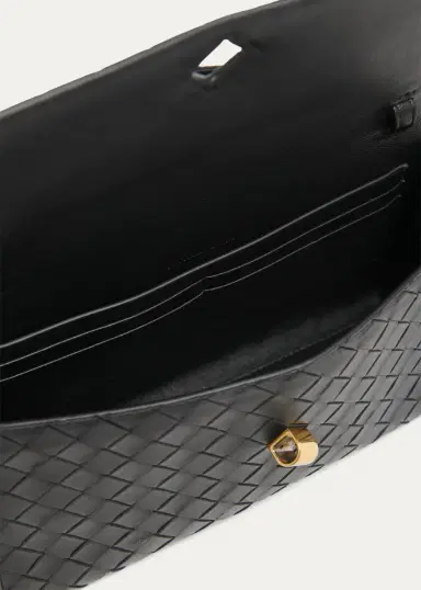 Bottega Veneta Andiamo Leather Clutch | Thumbnail 3 Bottega Veneta Andiamo Leather Clutch | Thumbnail 3