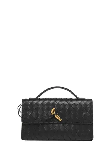 Bottega Veneta Andiamo Leather Clutch | Thumbnail 1 Bottega Veneta Andiamo Leather Clutch | Thumbnail 1
