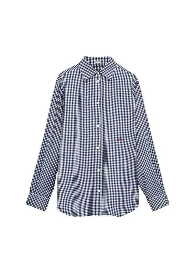 Loewe Gingham Button-Front Shirt