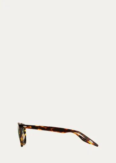 BARTON PERREIRA Men's Dino Keyhole-Bridge Rounded Square Sunglasses | Thumbnail 2