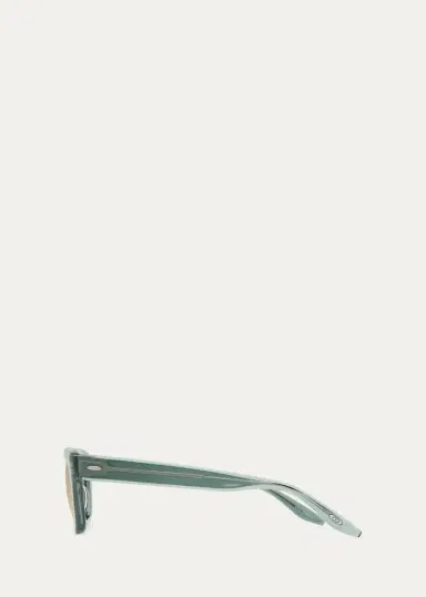 BARTON PERREIRA Men's Butzi Acetate Rectangular Sunglasses | Thumbnail 3