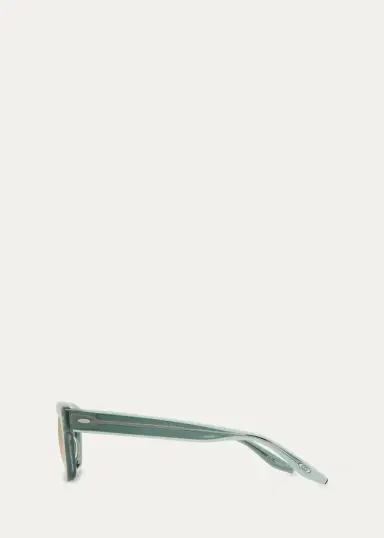 BARTON PERREIRA Men's Butzi Acetate Rectangular Sunglasses | Thumbnail 5