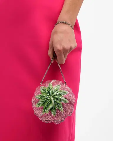 Judith Leiber Couture Peony Crystal-Embellished Clutch Bag | Thumbnail 2 Judith Leiber Couture Peony Crystal-Embellished Clutch Bag | Thumbnail 2