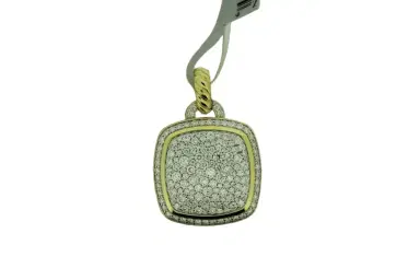 David Yurman Albion Enhancer with Diamonds in 18K | Thumbnail 1