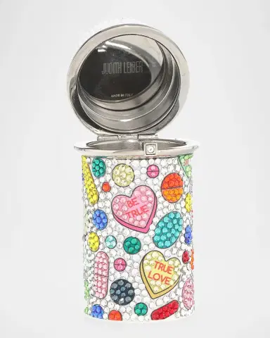 Judith Leiber Couture Prescription Bottle 'Happy Pills ' Crystal Pillbox | Thumbnail 3 Judith Leiber Couture Prescription Bottle 'Happy Pills ' Crystal Pillbox | Thumbnail 3