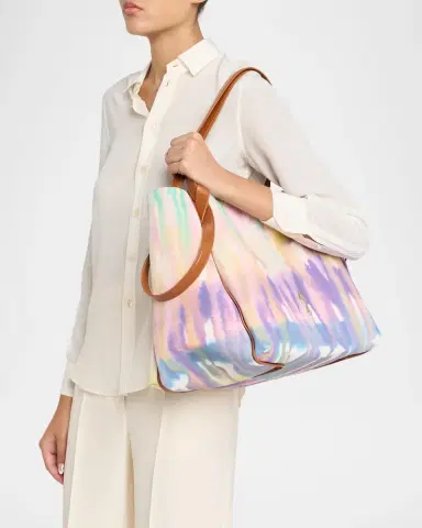 Christian Louboutin Bettina Large Tie-Dye Canvas Tote Bag | Thumbnail 2