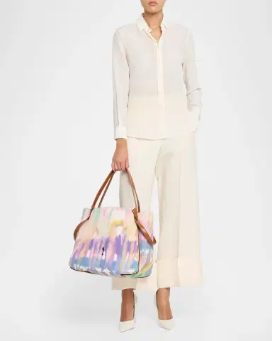 Christian Louboutin Bettina Large Tie-Dye Canvas Tote Bag | Thumbnail 5