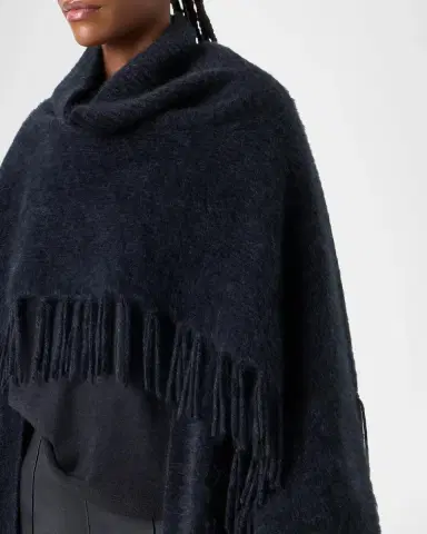 Akris Cloud Cashmere Cape Scarf | Thumbnail 5 Akris Cloud Cashmere Cape Scarf | Thumbnail 5