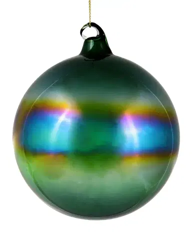Winward Home x Jim Marvin 4.7" Bottle Glass Ball Christmas Ornament | Thumbnail 2