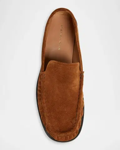 Dries Van Noten Men's Moc-Toe Leather Loafers | Thumbnail 6 Dries Van Noten Men's Moc-Toe Leather Loafers | Thumbnail 6