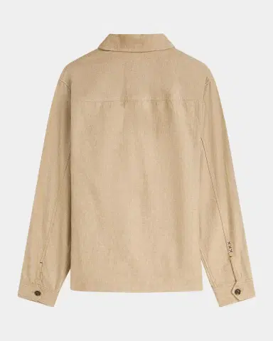 Scotch & Soda Men's Cotton and Linen Shirt Jacket | Thumbnail 7
