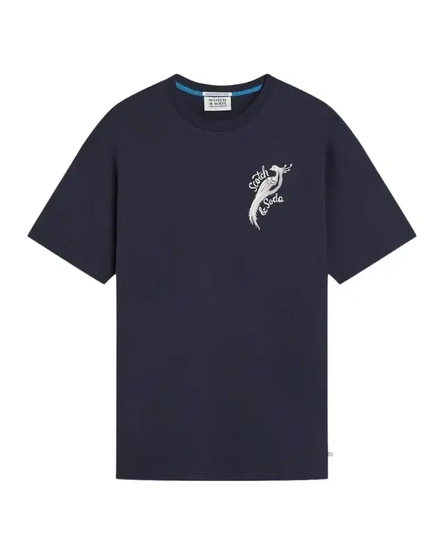 Scotch & Soda x Royal Delft Men's Artwork Relaxed T-Shirt