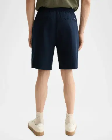 Scotch & Soda Men's Core Cotton-Linen Twill Bermuda Shorts | Thumbnail 3