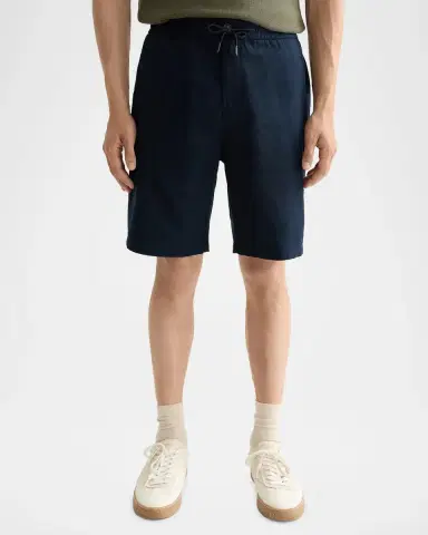 Scotch & Soda Men's Core Cotton-Linen Twill Bermuda Shorts | Thumbnail 4