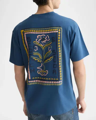 Scotch & Soda Men's Relaxed-Fit Logo Artwork T-Shirt | Thumbnail 3 Scotch & Soda Men's Relaxed-Fit Logo Artwork T-Shirt | Thumbnail 3