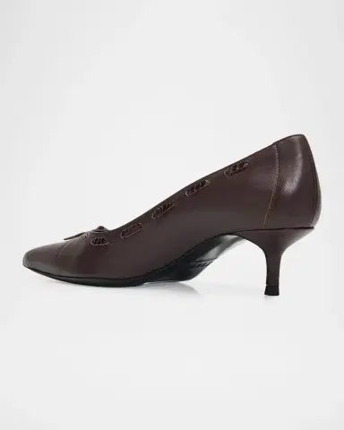 Staud 45mm Sebastian Leather Pumps | Thumbnail 4