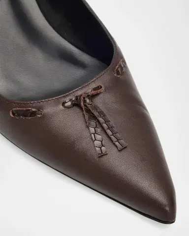 Staud 45mm Sebastian Leather Pumps | Thumbnail 5