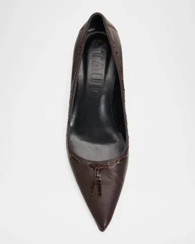 Staud 45mm Sebastian Leather Pumps | Thumbnail 6