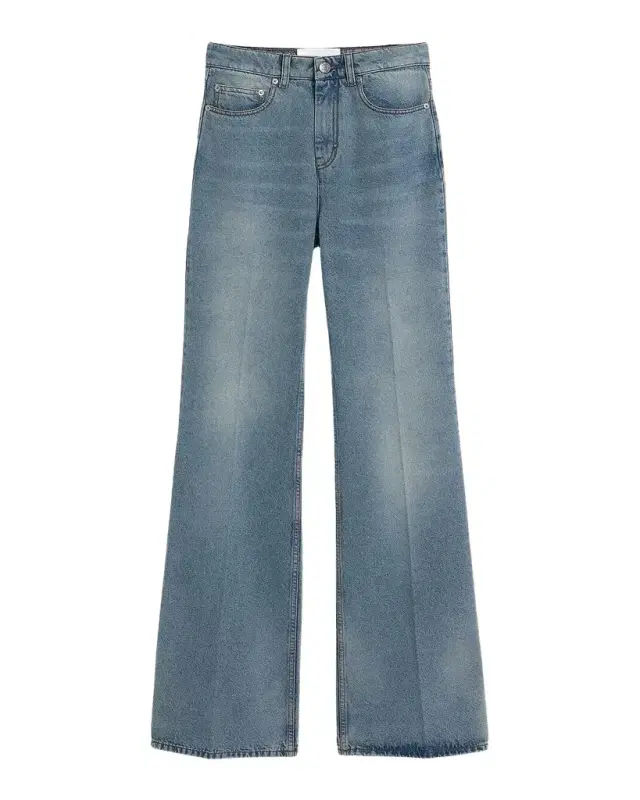 Flare Fit Mid-Rise Jeans
