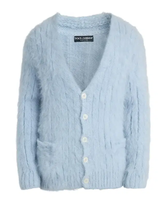 Dolce & Gabbana Men's Costa Mohair V-Neck Cardigan Sweater