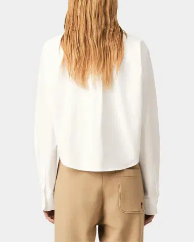 AMI PARIS Embossed Ami De Coeur Cotton Shirt | Thumbnail 3 AMI PARIS Embossed Ami De Coeur Cotton Shirt | Thumbnail 3