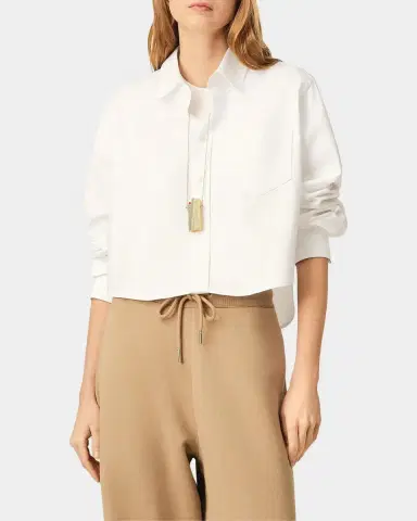 AMI PARIS Embossed Ami De Coeur Cotton Shirt | Thumbnail 4 AMI PARIS Embossed Ami De Coeur Cotton Shirt | Thumbnail 4