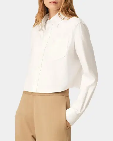 AMI PARIS Embossed Ami De Coeur Cotton Shirt | Thumbnail 6 AMI PARIS Embossed Ami De Coeur Cotton Shirt | Thumbnail 6