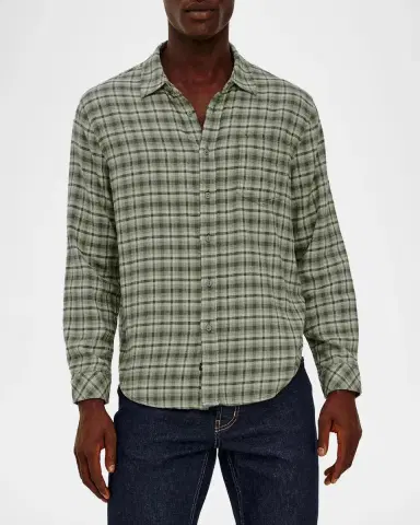 RAILS Men's Lennox Plaid Button-Down Shirt | Thumbnail 4